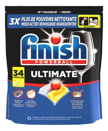 FINISH ULTIMATE tabs citron 34pc