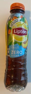 Image descriptive de Lipton Peach ice tea zero sugar