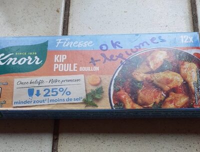 Image descriptive de Bouillon poule finesse 25 sel