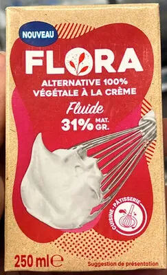 Alternative végétale à la crème