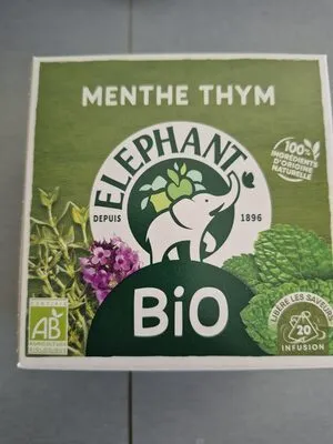 Mon infusion bio menthe thym
