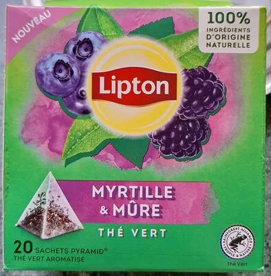 Thé vert myrtille et mûre x 20 sachets
