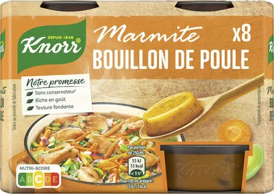 Knorr Marmite Bouillon de Poule 8 Capsules 224g