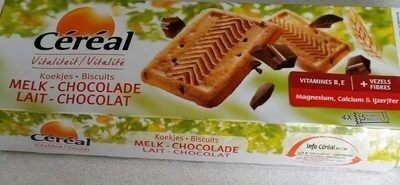 Image descriptive de Biscuits lait chocolats